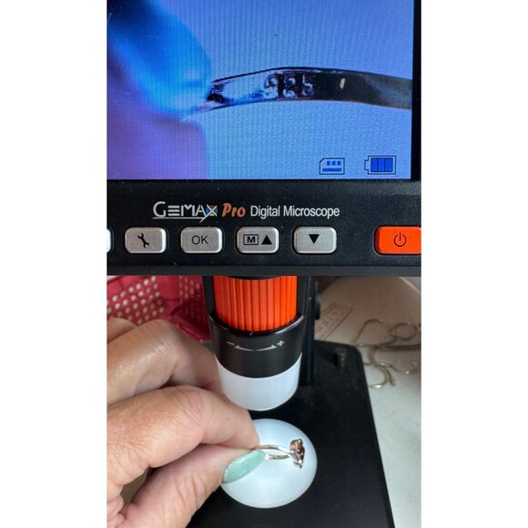 Brand New Triple Stone Garnet Sterling Silver 925 Women's Ring, Size 9, 2.2g - Picture 10 of 11